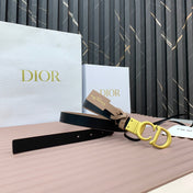 DIOR 25S BELT 20 MM IN TAN BEIGE CALFSKIN 568722