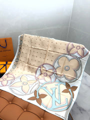 LV SCARF 90 CM IN SILK 704578