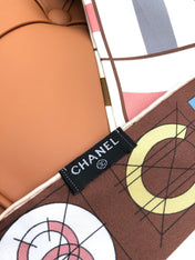 CHANEL 25S SCARF 90 IN SILK 704586