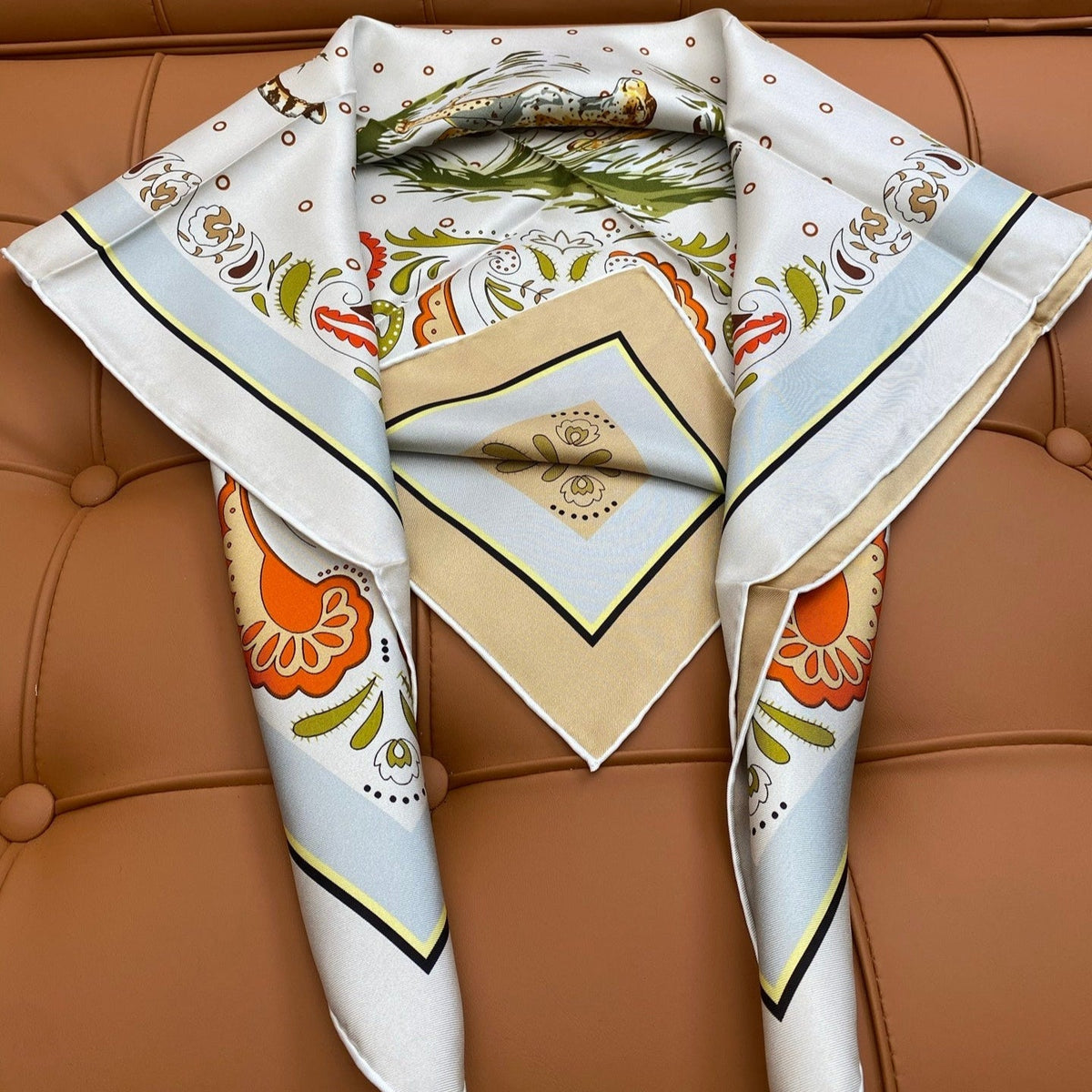 HERMES 25S SCARF 90 IN SILK 703672