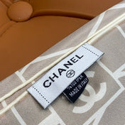 CHANEL 25S SCARF 90 IN SILK 703693