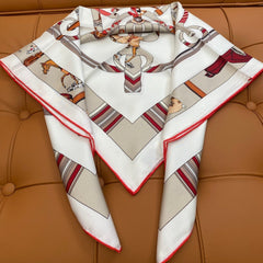 HERMES 25S SCARF 90 IN SILK 703709