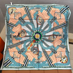 HERMES 25S SCARF 90 IN SILK 709683