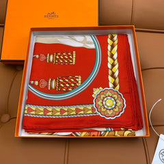 HERMES 25S SCARF 90 IN SILK 709688