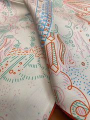 HERMES 25S SCARF 90 IN SILK 709689