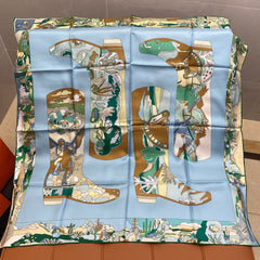 HERMES 25S SCARF 90 IN SILK 718482