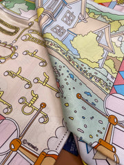 HERMES 25S SCARF 90 IN SILK 718486