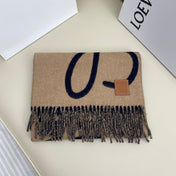 LOEWE 25S SCARF 180 IN CASHMERE WOOL 742052