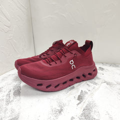 CLOUDTILT SNEAKER IN JAM RED RECYCLED POLYESTER