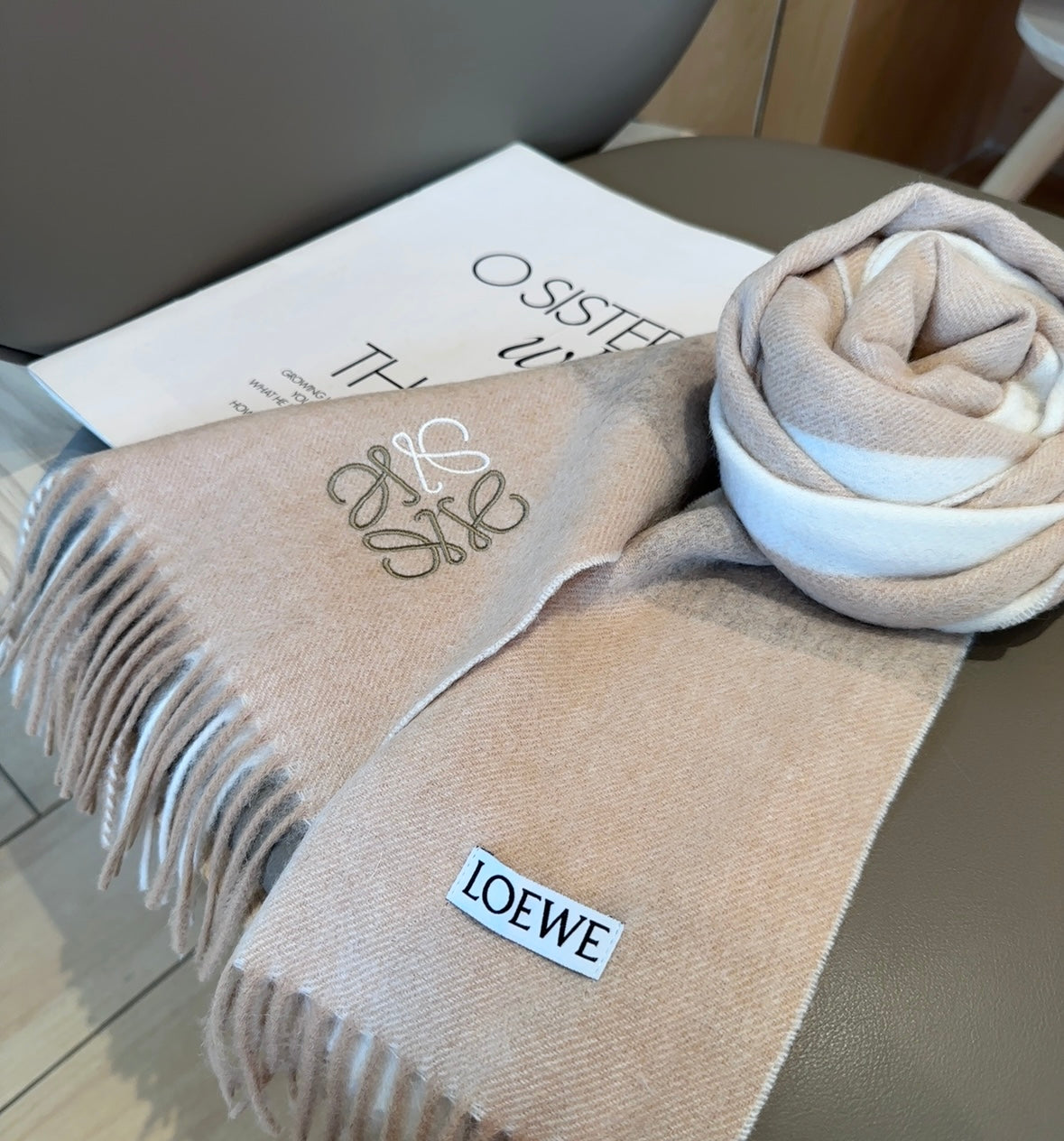 LOEWE 25S SCARF 180 IN CASHMERE 861391