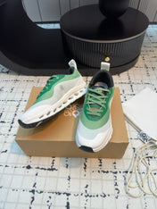 LW CLOUDTILT 2.0 SNEAKER WHITE AND GREEN POLYESTER