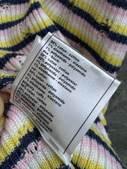 CC 2025 Dress Pink Yellow mix Black Tencel