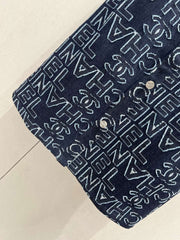 CC 25 Long Skirt Blue Cotton