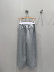 Loewe 25 Print Ribbed Waist Trousers Cotton