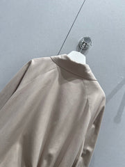 Loewe 25 Jacket Beige Cotton