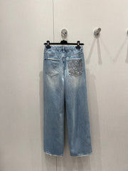 CC 25 Jeans Blue Denim Cotton