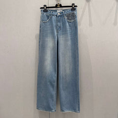 CC 25 Jeans Blue Denim Cotton