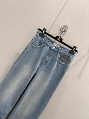 CC 25 Jeans Blue Denim Cotton