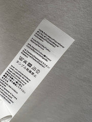 Loewe 25 Printed Round Neck Short Sleeve T-shirt White Cotton 215607