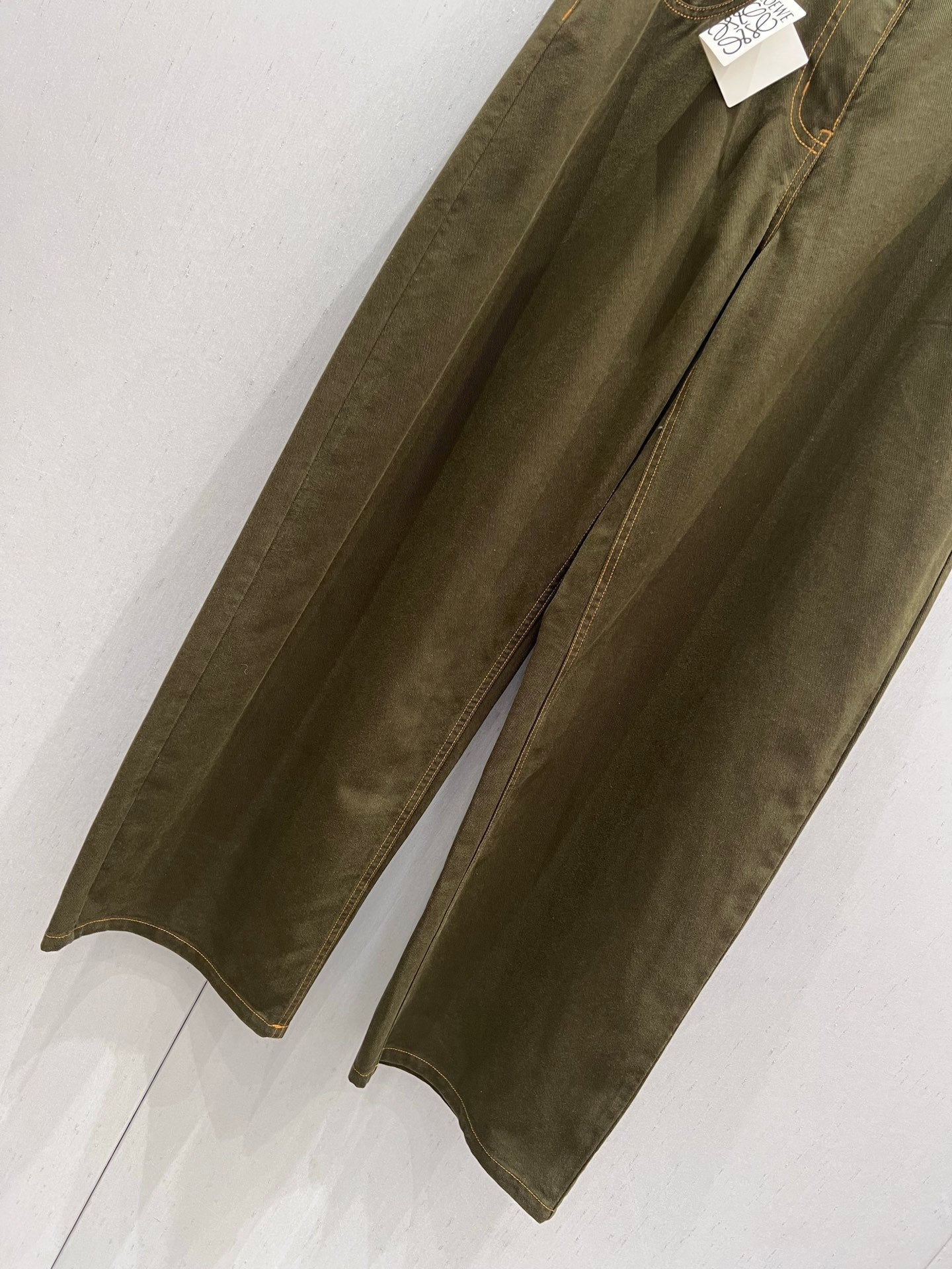 Loewe 25 Straight Wide-leg Jeans Cotton