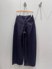 Loewe 25 Straight Wide-leg Jeans Cotton