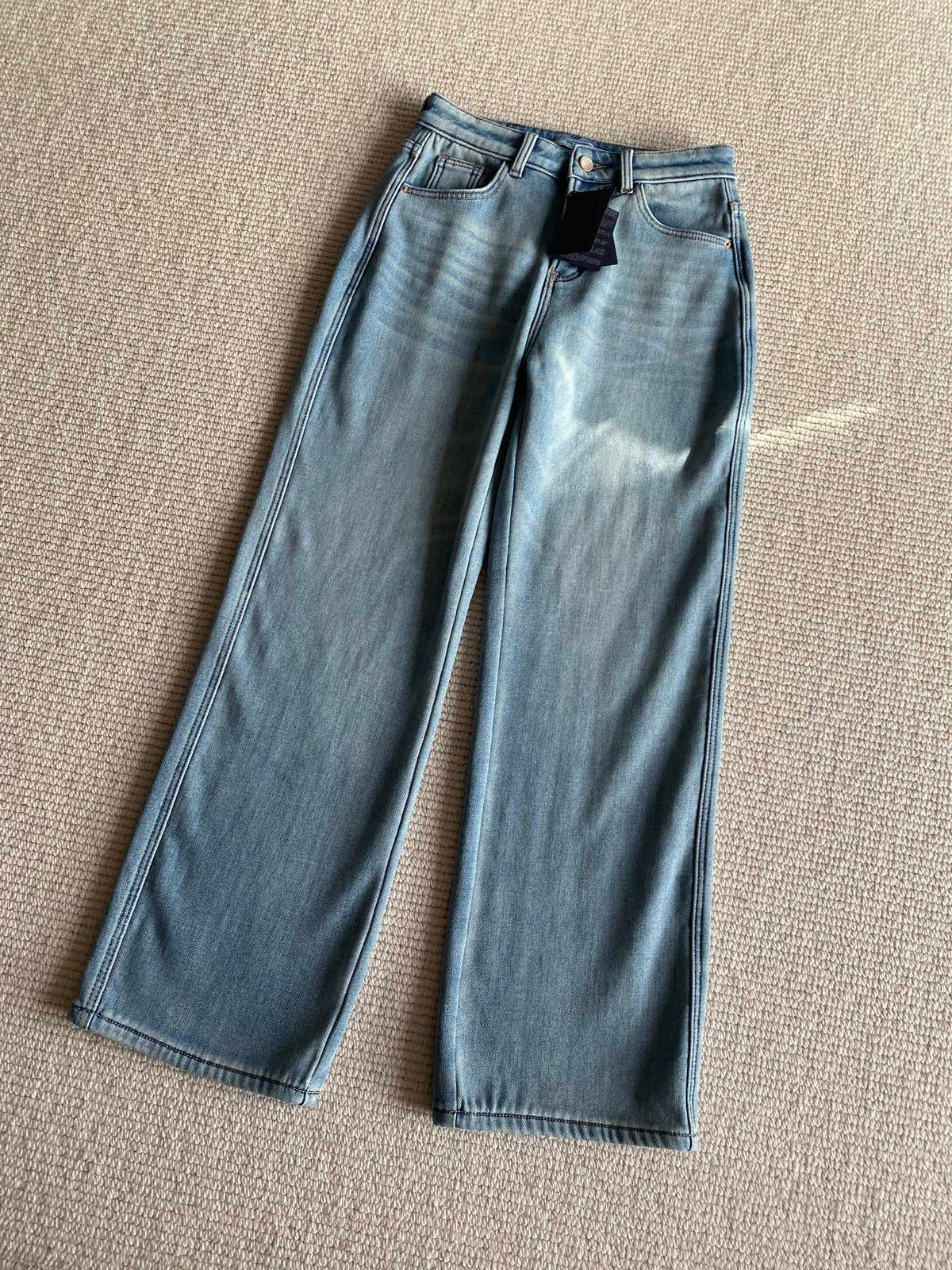 PRADA 25S SHERPA-LINED JEANS 431
