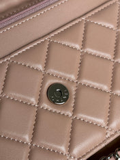 CC WOC ENTRUPY 19 BAG IN LIGHT PINK CALFSKIN