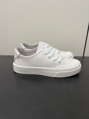 LP CLASSIC BISCUIT SNEAKERS WHITE CALFSKIN