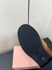 PENNY LOAFERS IN TAWNY BROWN SUEDE