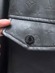 LV BLACK CALFSKIN JACKET 239566