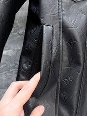 LV BLACK CALFSKIN JACKET 239566