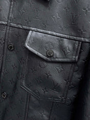 LV BLACK CALFSKIN JACKET 239566