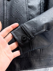 LV BLACK CALFSKIN JACKET 239566