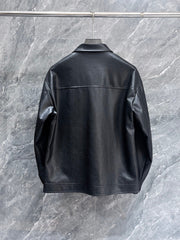 LV BLACK CALFSKIN JACKET 239566