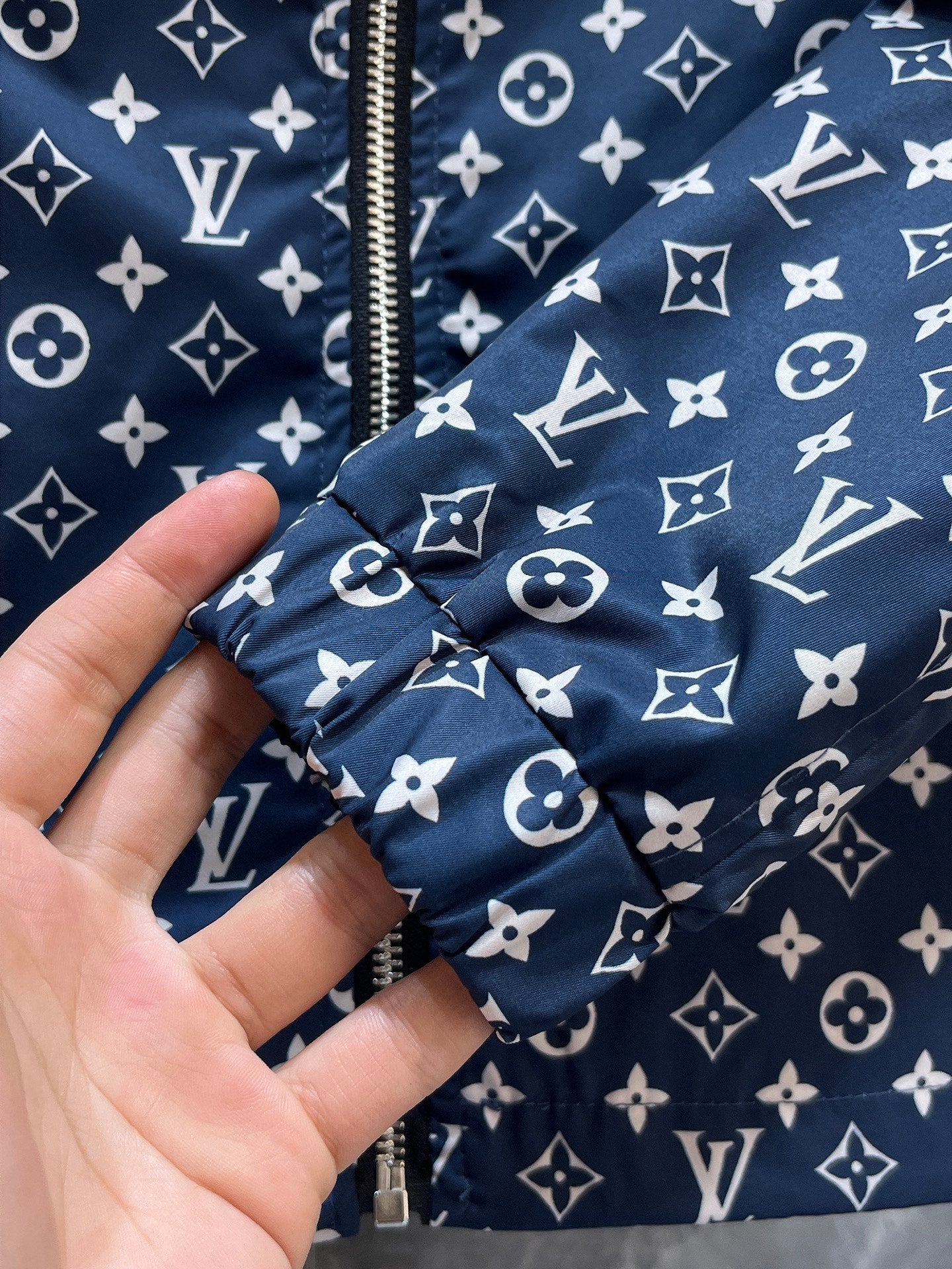 LV COBALT BLUE MONOGRAM JACKET 239553