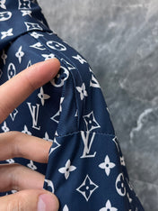 LV COBALT BLUE MONOGRAM JACKET 239553