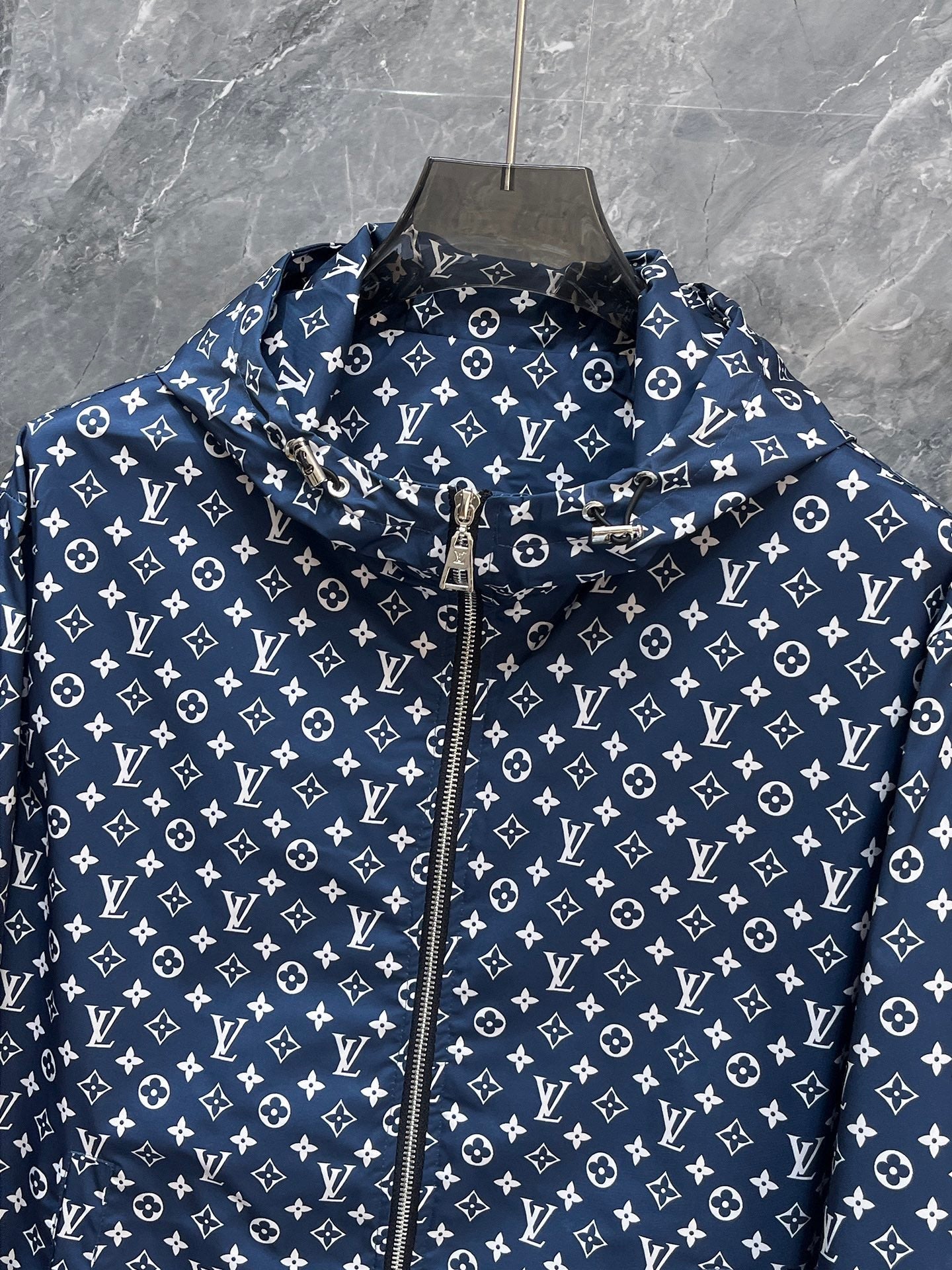 LV COBALT BLUE MONOGRAM JACKET 239553