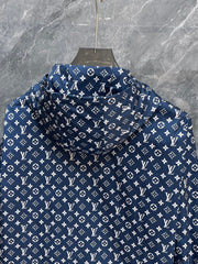 LV COBALT BLUE MONOGRAM JACKET 239553