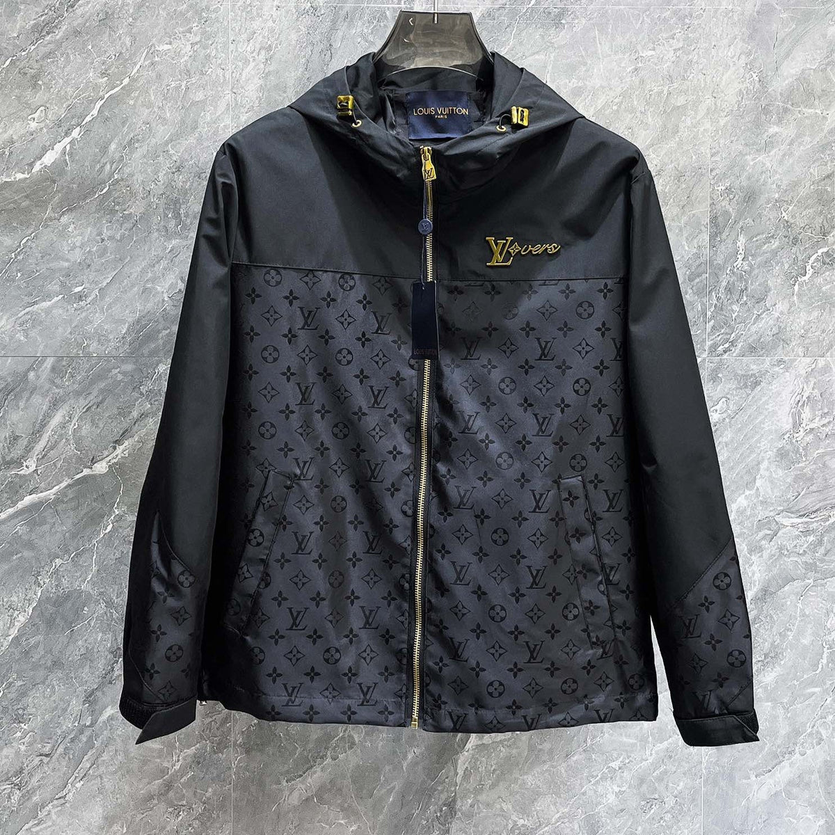 LV BLACK MONOGRAM JACKET 239560