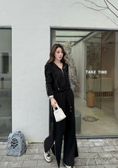 CELINE 25S WIDE-LEG PANTS HOODIE SET 0136