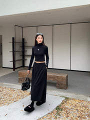 CHANEL 25S LONG-SLEEVE TURTLENECK T-SHIRT 413