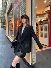 HERMES 25S LAPEL BLAZER 389