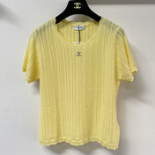 CELINE 26S KNIT SHORT SLEEVE SWEATER 196