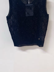 CHANEL 26S SLEEVELESS SWEATER STYLE 1049