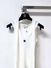 CHANEL 26S KNITTED SLEEVELESS TOP STYLE 1168