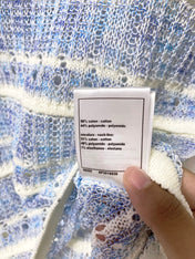 CHANEL 26S SHORT-SLEEVE KNIT TOP STYLE 1143