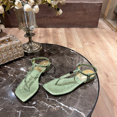 LP MINDIL SANDAL ROBIN 'S EGG SILK