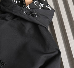 LV DOUBLE-SIDED JACKET BLACK 239003