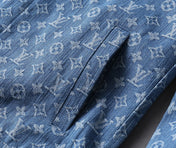LV DENIM SHIRT JACKET BLUE MONOGRAM 238991