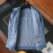 LV DENIM SHIRT JACKET BLUE MONOGRAM 238991